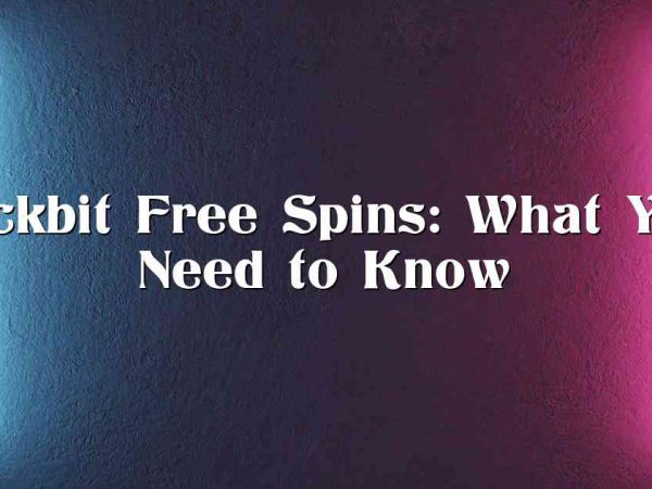 Jackbit Free Spins: What You Need to Know