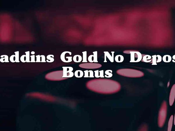 Aladdins Gold No Deposit Bonus